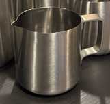 Leiteira / Jarro para aquecer leite em inox