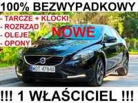 Volvo V40 2.0D4 1właśc 100%BEZWYPADK Summum Skór/Navi/GrzFot IDEALNY