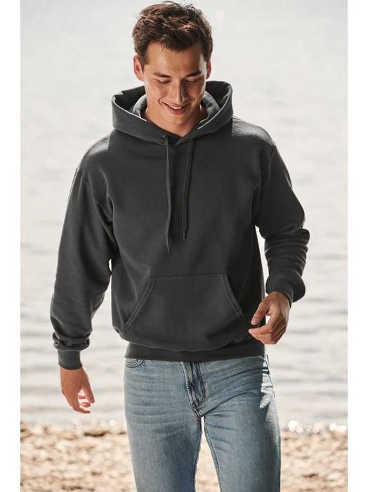 ОРИГІНАЛ Худі оверсайз Fruit of the loom на флісі| S-2XL | худи