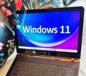 PremiumHP Windows11 Gold Spectre Pro FullHDładny SSD lekki usb-c Złoty