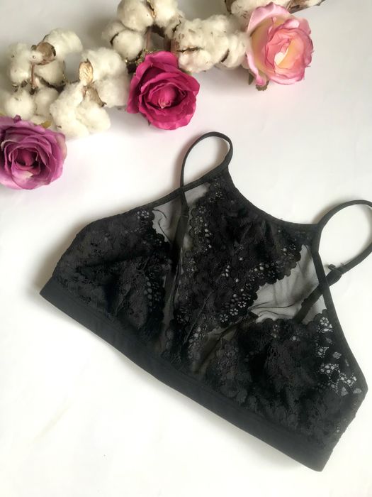 Бра/Бюстьє. Мереживо/Сітка. Victoria Secret. Ориг. 75/80 B. M розмір