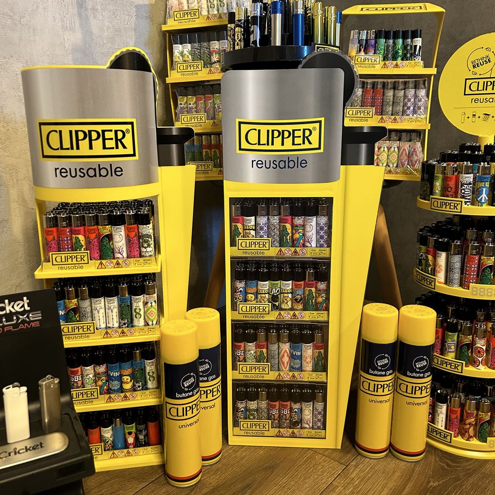 Clipper зажигалка подарочная клипер запальничка