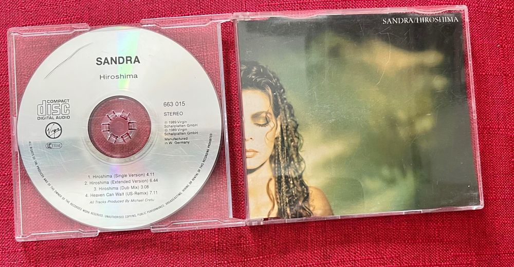 Sandra Cd Single Varios