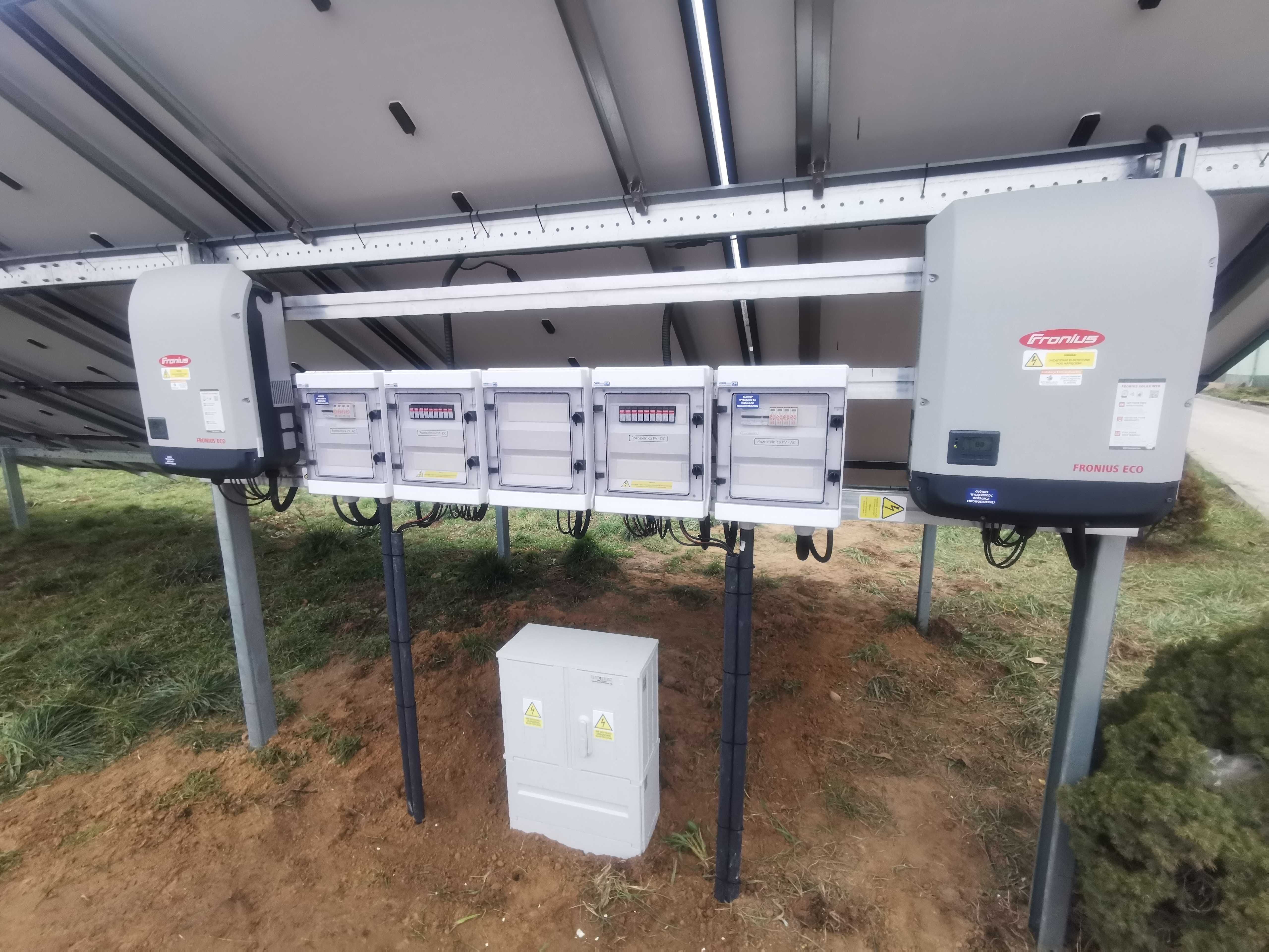 Fotowoltaika Instalacja fotowoltaiczna 10 kw 10kw trapez dach Grunt