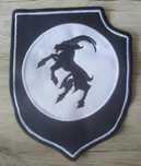 Naszywka haftowana backpatch Goat kozieł moon polecam