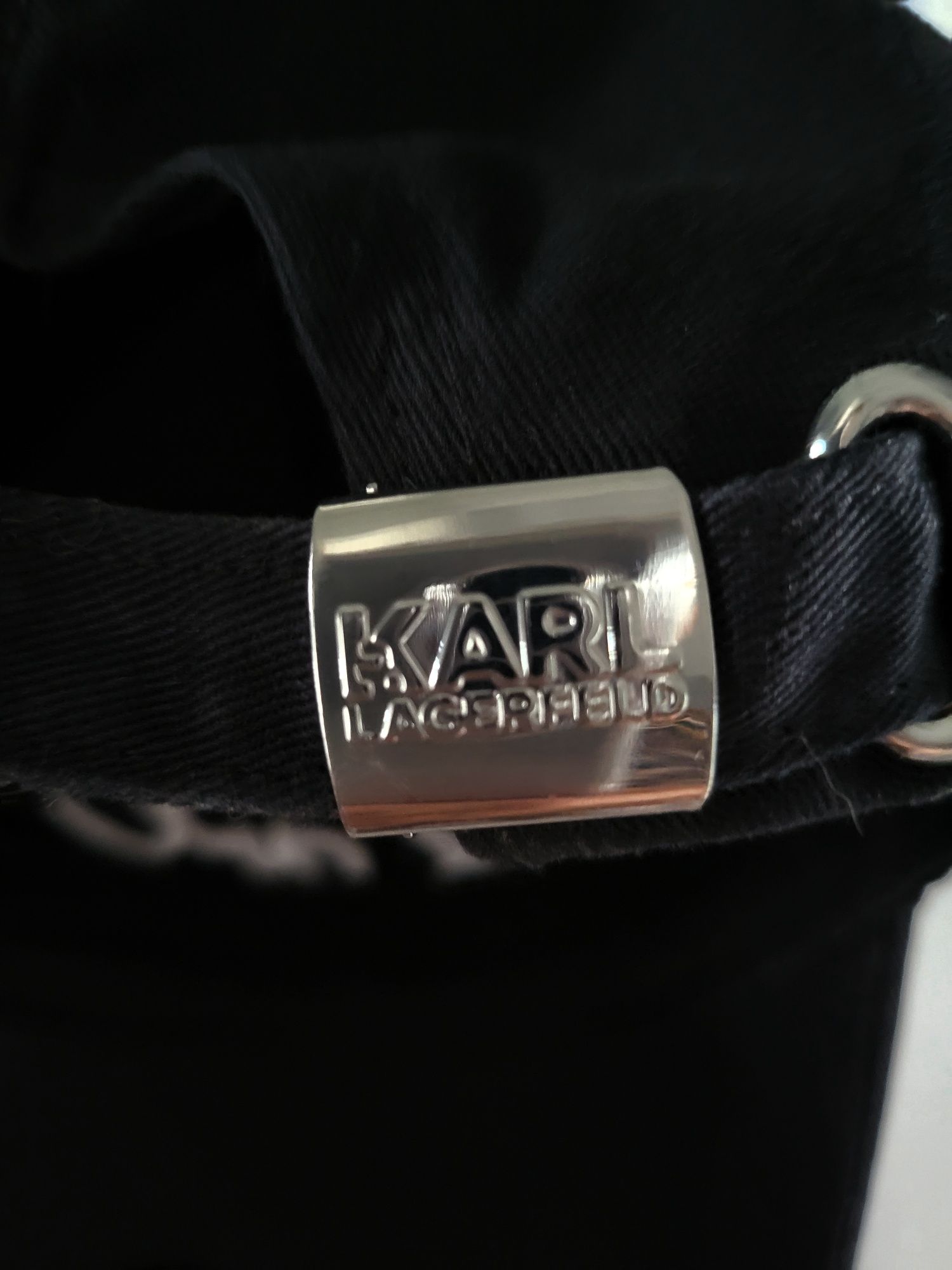 Czapka z daszkiem karl lagerfeld unisex