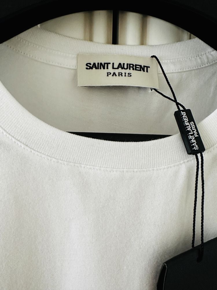 Футболка в стилі saint laurent YSL