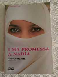 Livro "Uma Promessa a Nádia" de Zana Muhsen