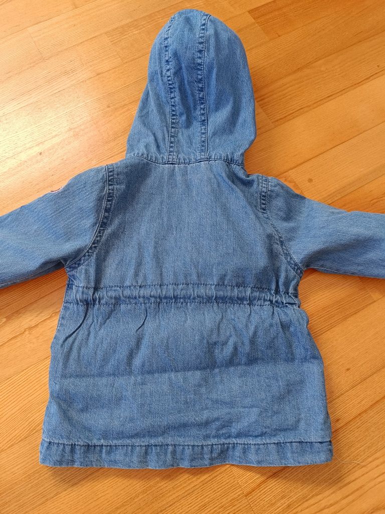 Kurtka niemowlęca r. 74 jeans , dziewczęca Reserved