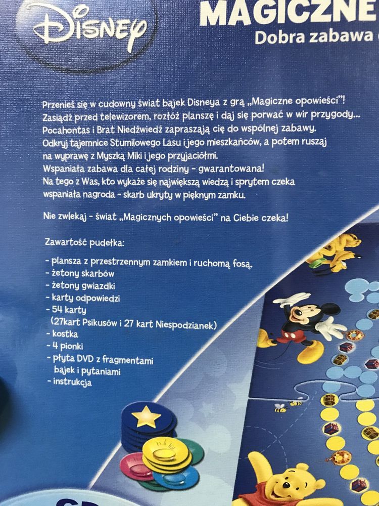 Gra planszowa Trefl  Disney Magiczne Opowiesci