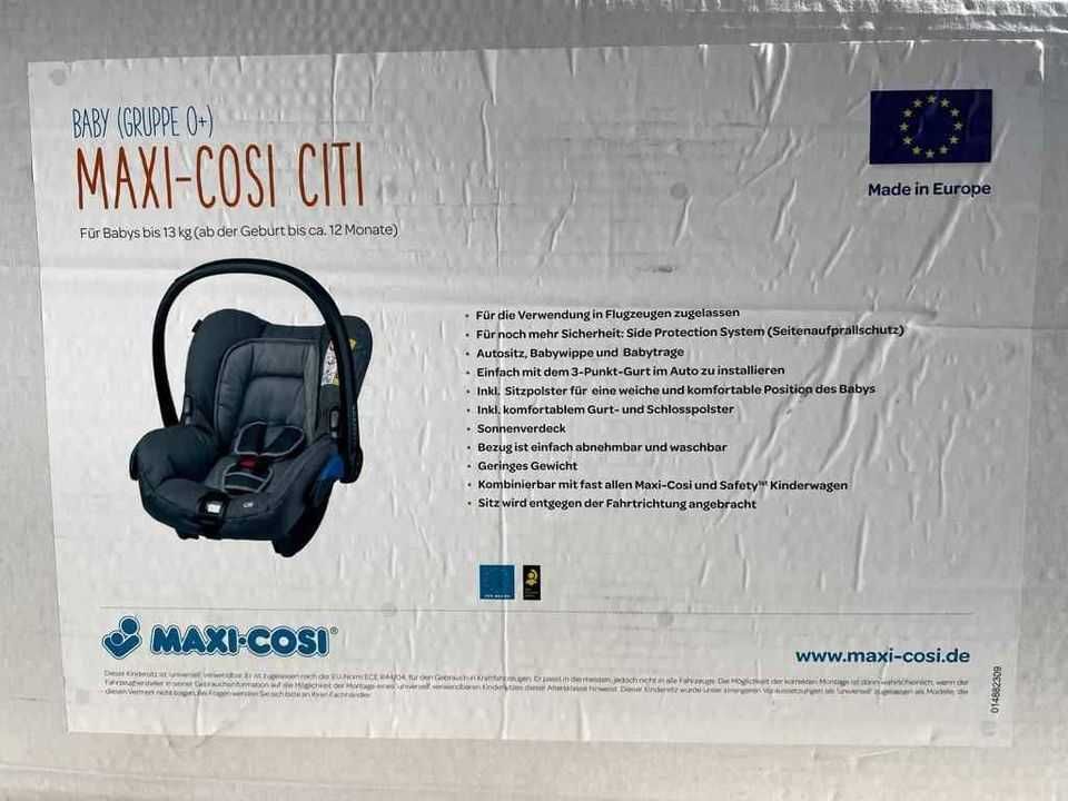 MAXI COSI CITI fotelik nosidełko dla dzieci 0-13kg