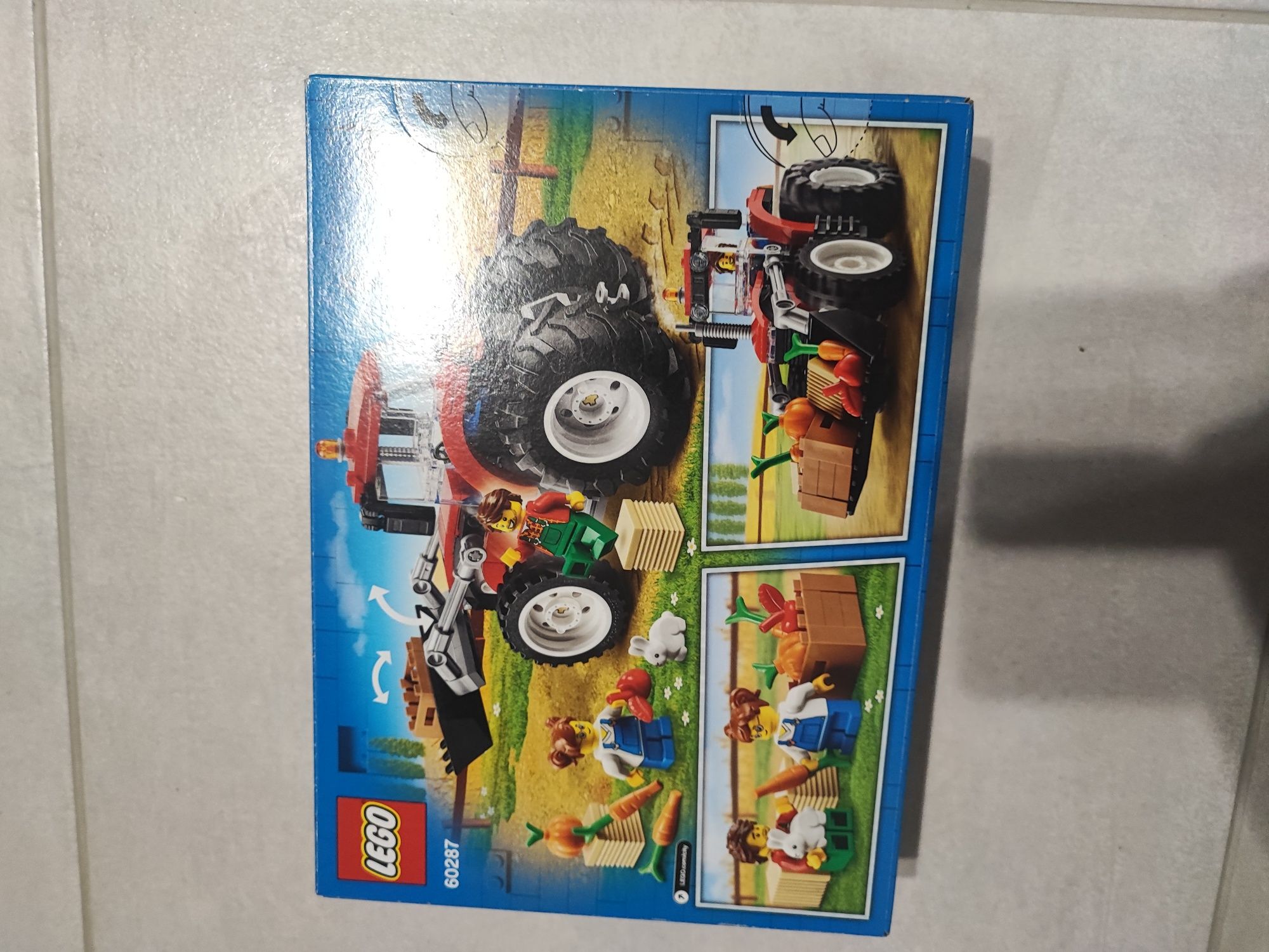 Nowe LEGO traktor klocki 60287