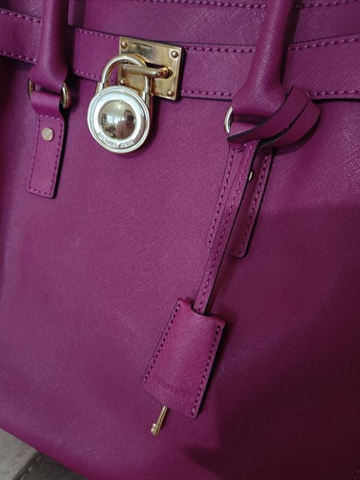 Orginalna torebka Michael Kors różowa fuksja