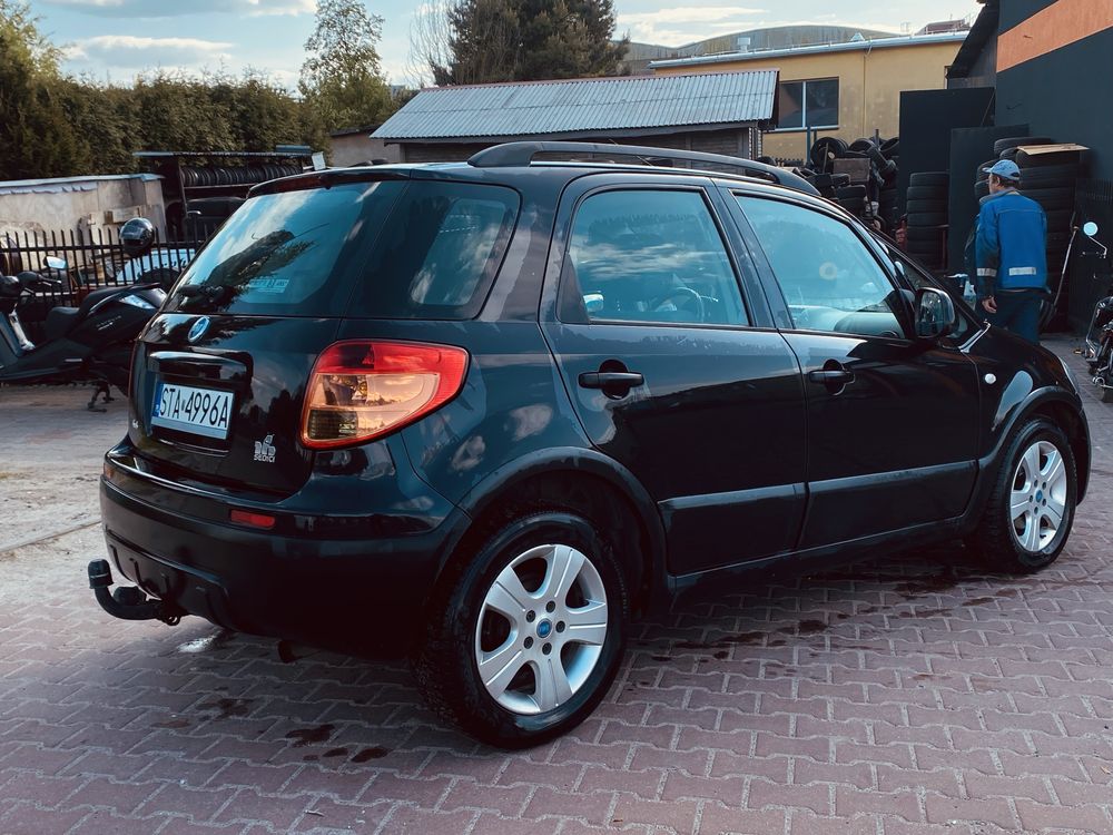 sprzedam fiata sedici rok 2007 1,9d 4x4 hak zadbany