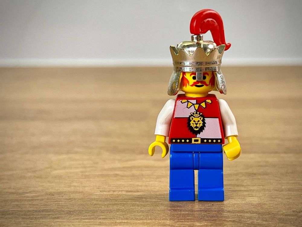 LEGO 6008 Castle - Król Lew (Royal King, rok 1995)