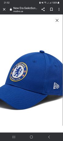 Бейсболка кепка CHELSEA Челси  ( New Era)