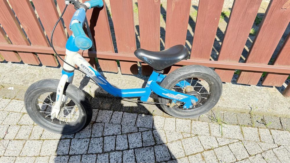 Rowerek biegowy Kettler Run Air Fly z hamulcem. Od okolo 2,5 roku