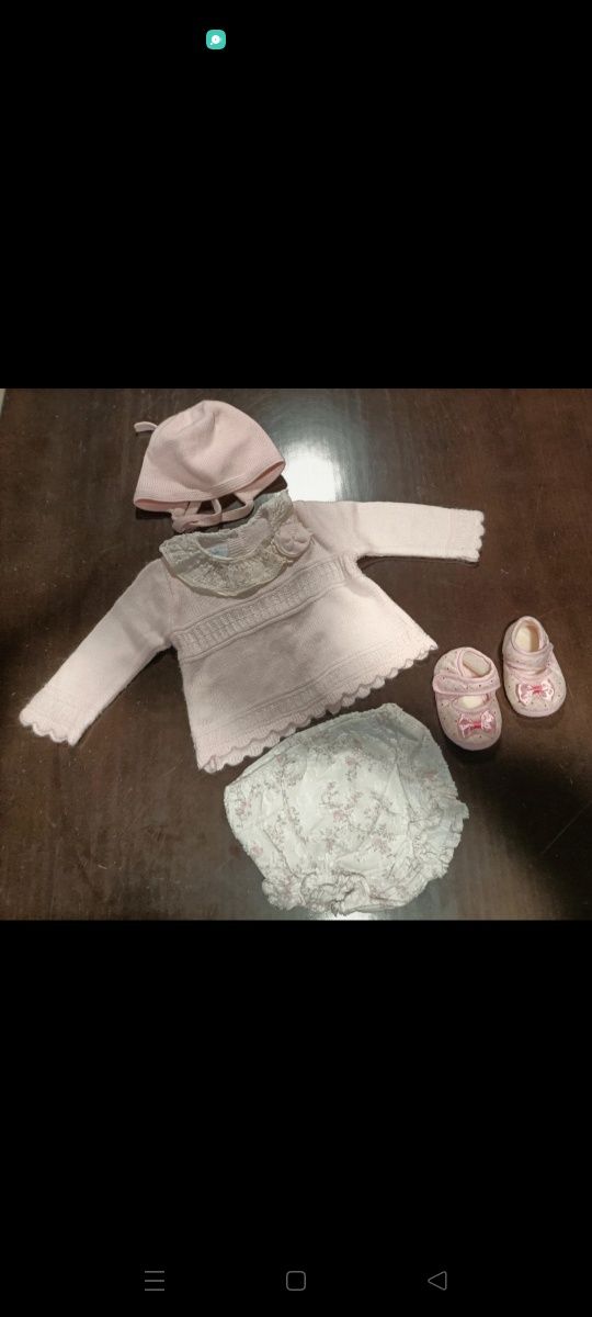 Roupa para bebé menina 3/6 meses