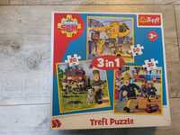 Strażak sam puzzle 3w1 3+