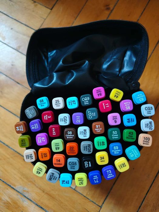 Набір маркерів скетч фломастери 48 шт