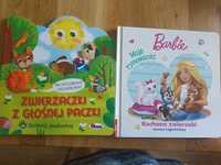 Książka zwierzaczki z głośnej  paczki grająca barbie wierszyki