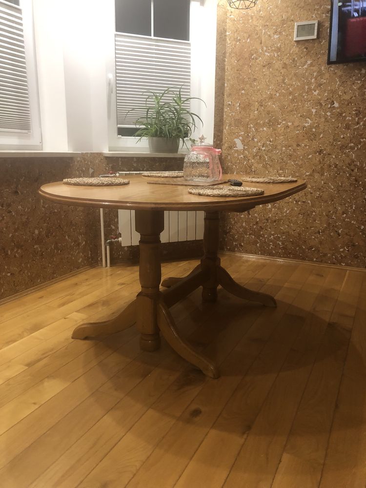 Stół dębowy - lite drewno duży