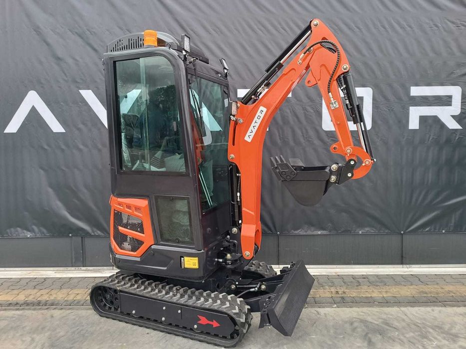Minikoparka AVATOR SW 18 kabina, klimatyzacja. Nowa !!!