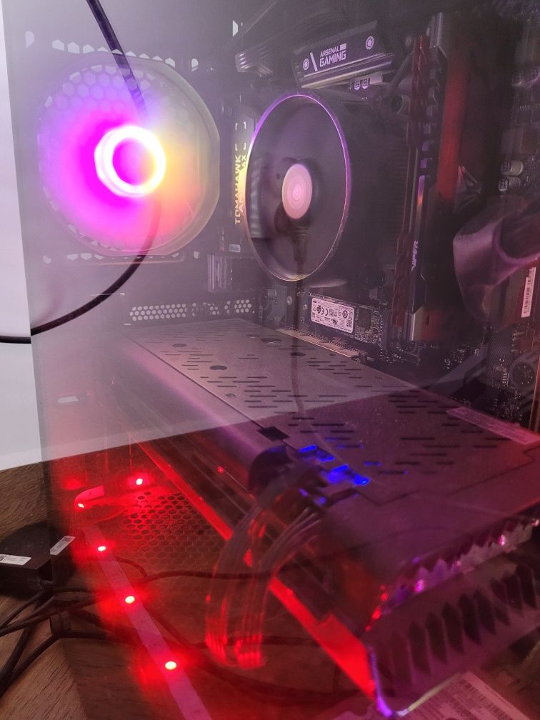 Komputer gamingowy 16 gb ram rx5700 8 GB MSI b450