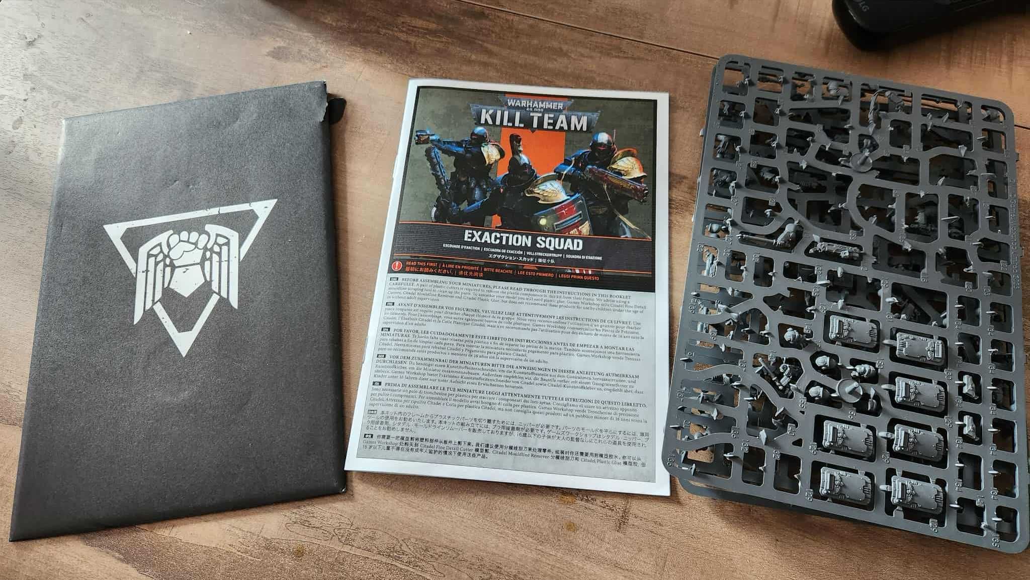Exaction Squad Adeptus Arbites Kill Team Warhammer 40k Złożone