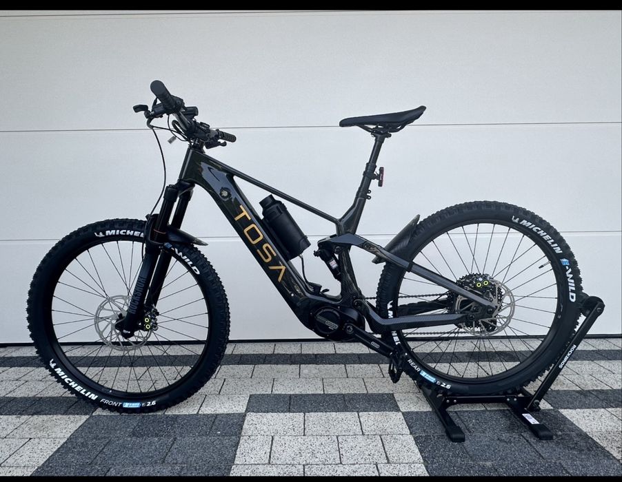 Rower elektryczny Full MTB, Tosa Mate Karbon 3K, Bafang M510, 1059Wh.