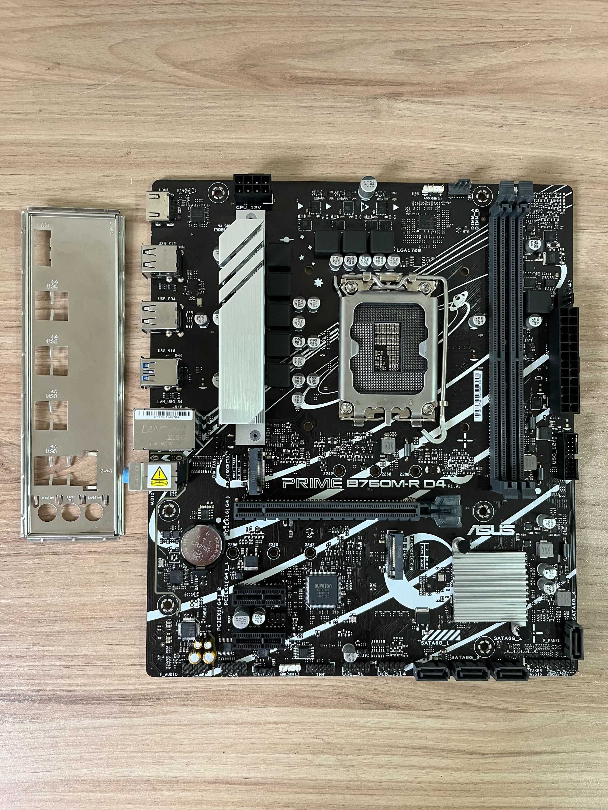 Материнская плата ASUS PRIME B760M-R D4 s1700 DDR4 Core i7 i9 Support