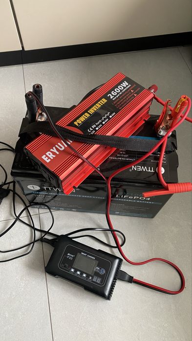 Продам інвертор + акумулятор LiFePO4 + зарядний пристрій
