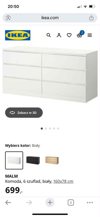 Komoda Ikea stan b dobry