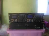 Mixer i podwojny wzmacniacz do odtwarzania plyt cd