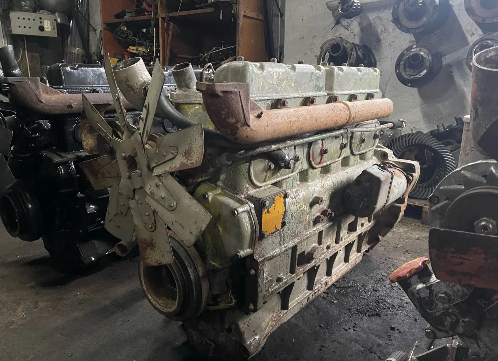 Silnik Ursus Zetor 6 cylindrowy Stary Typ Wolnossący