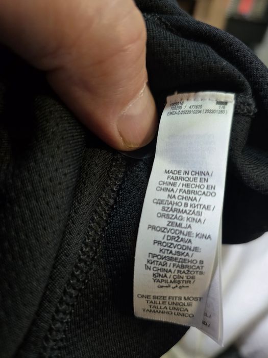 Шапка Nike Beeanie GFA Team AV9751-010 Чорна Синя