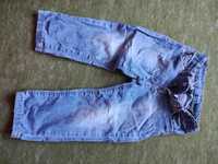 Spodnie jeans 92