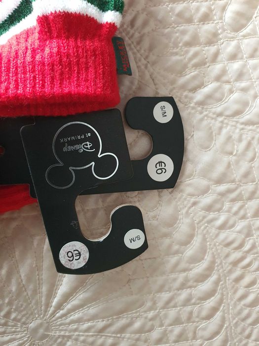 luvas de menina natal disney novas