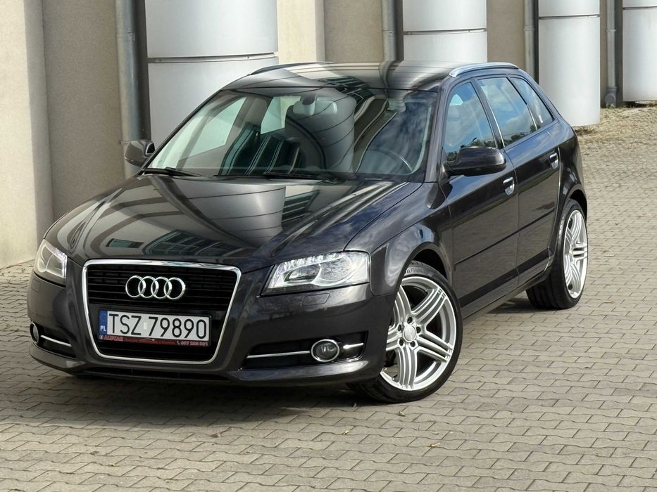 AUDI A3 2,0 TDI 140KM Jak Nowa Klima Bixenon Ledy Alu 18 Bose Servis