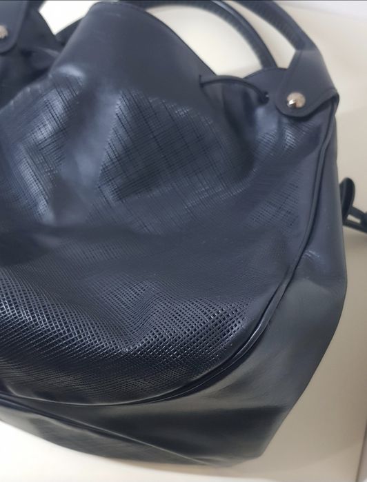 Сумка Bally натуральная кожа оригинал номерная боченок ведро тоут