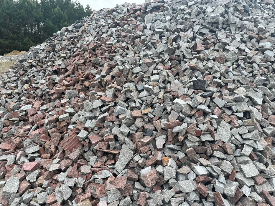 Kruszywo Granit Gabionowe 10–20 cm Mix Kolor Kamień Naturalny Premium