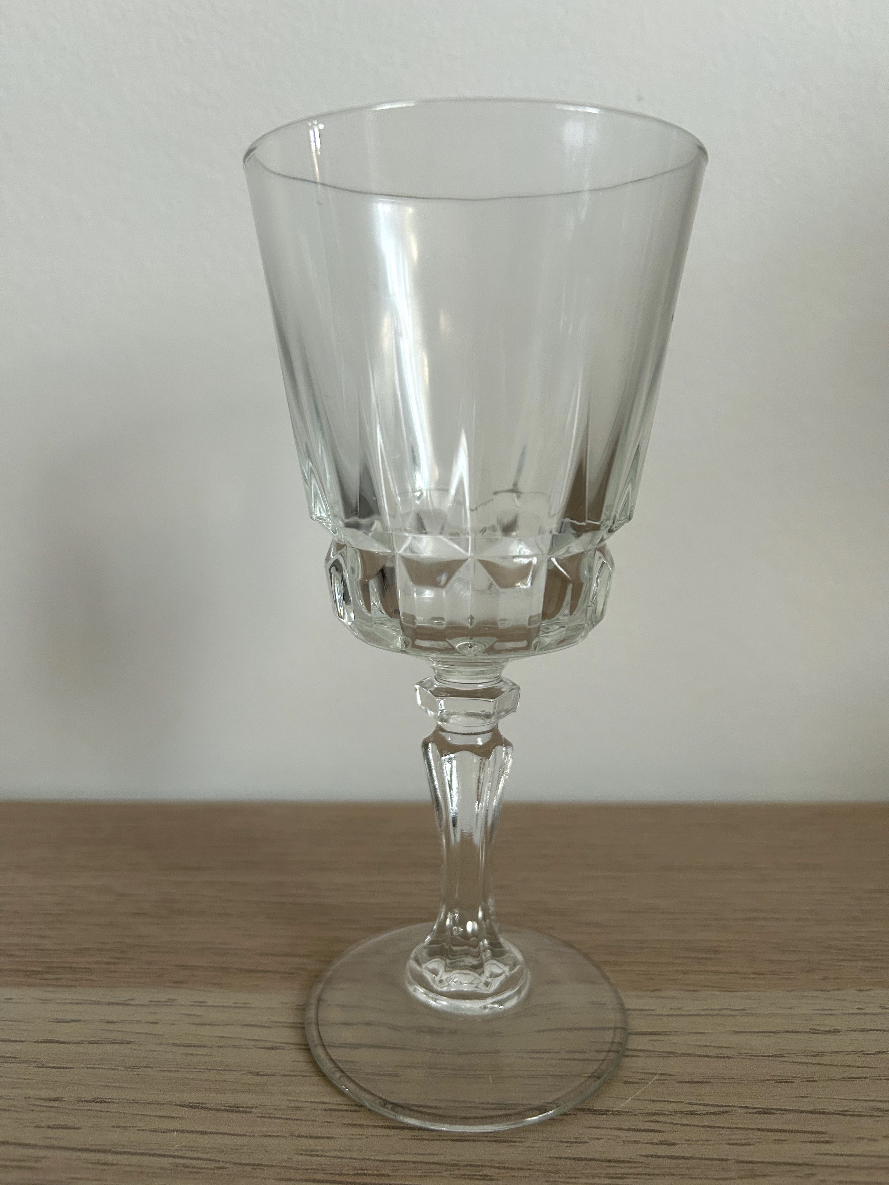 Conjunto copos de cristal
