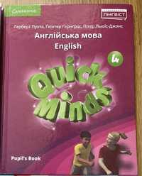 4 клас НУШ підручники інформатика англійська Quick minds