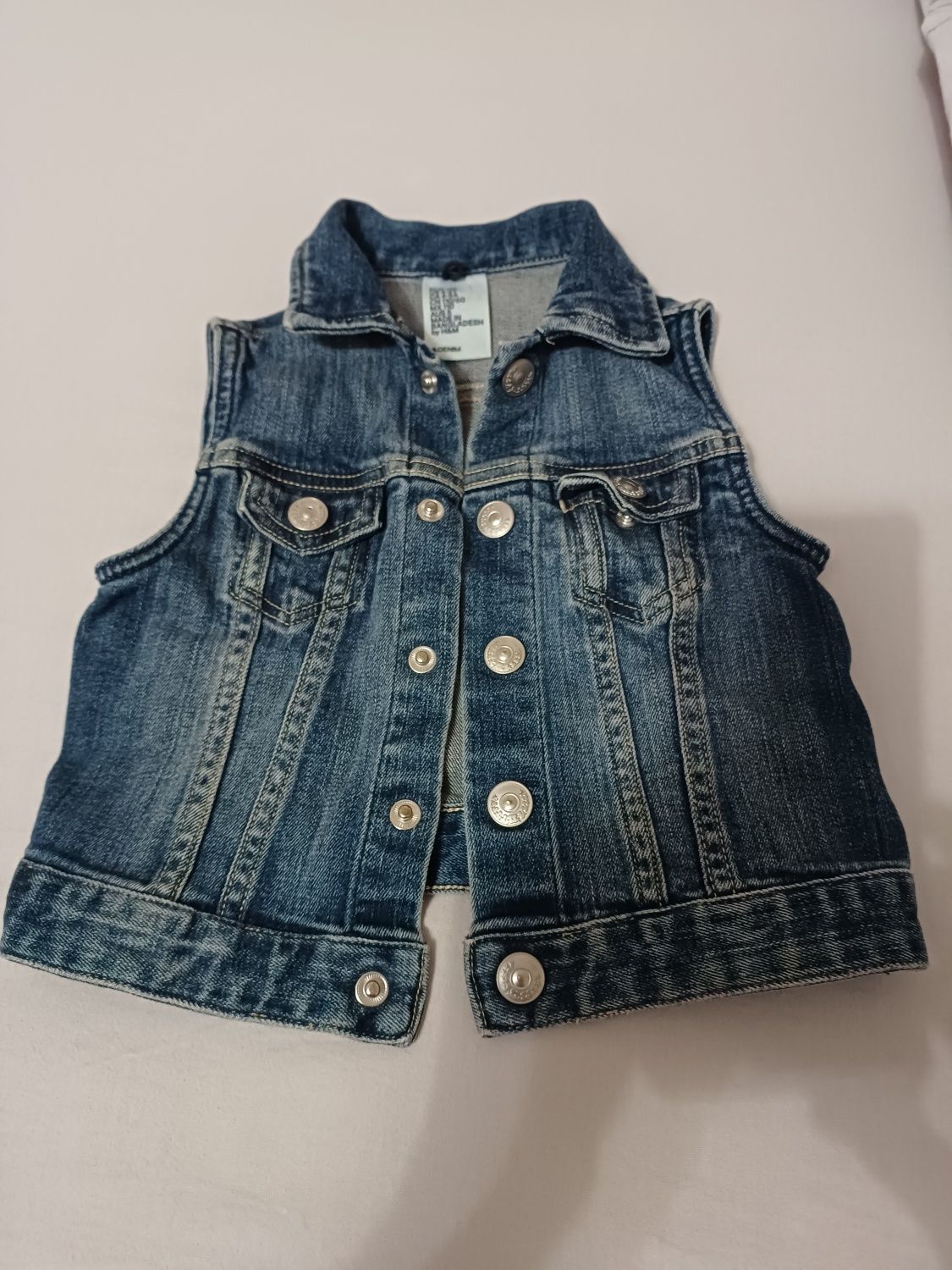 Kamizelka jeans 110 H&M