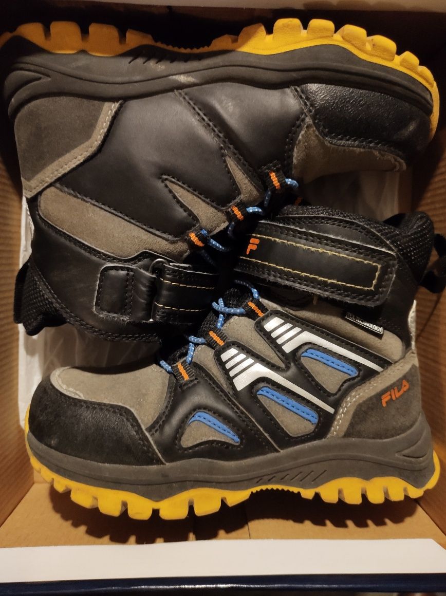 Buty zimowe chlopiece Fila 29, śniegowce
