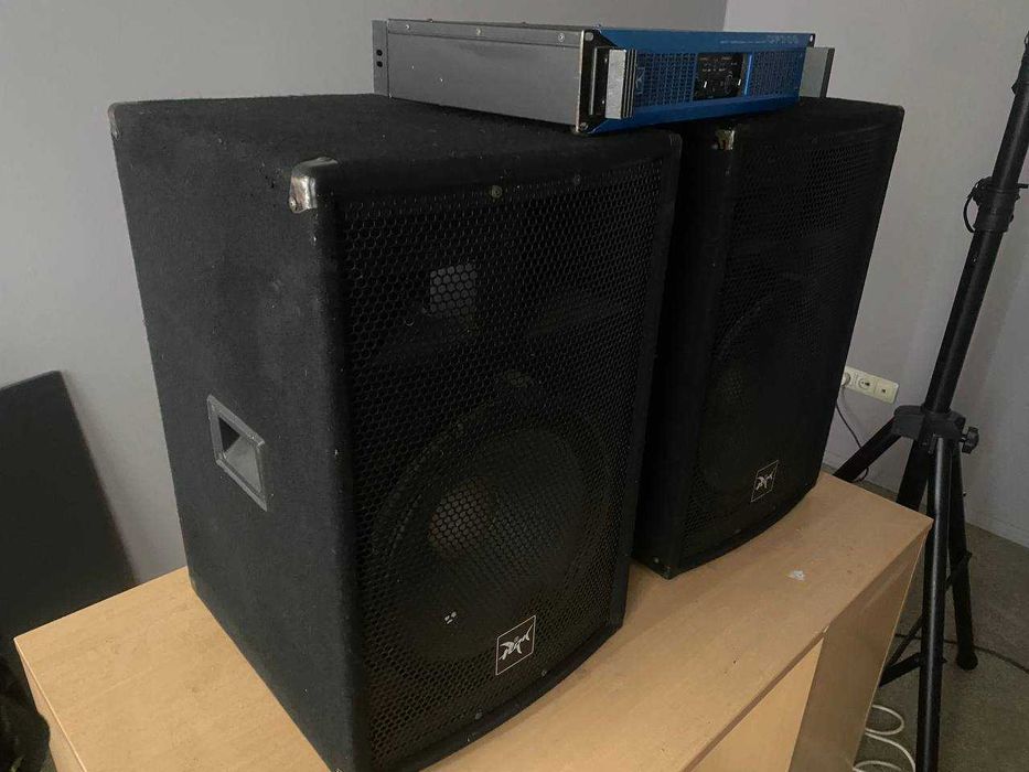 Колонки пасивні 2шт, Park audio 4215 + підсилювач СF700.