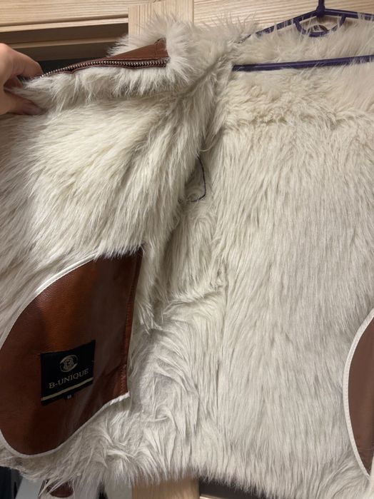 Жіноча дублянка авіатор автоледі