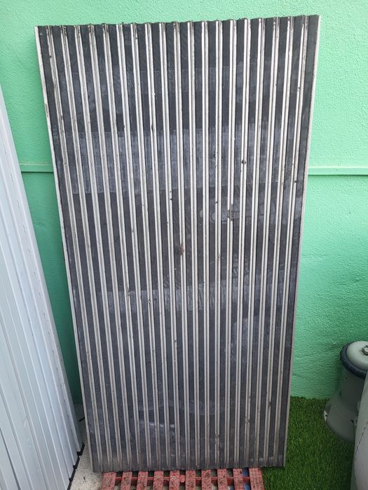 Tapetes de borracha e alumínio