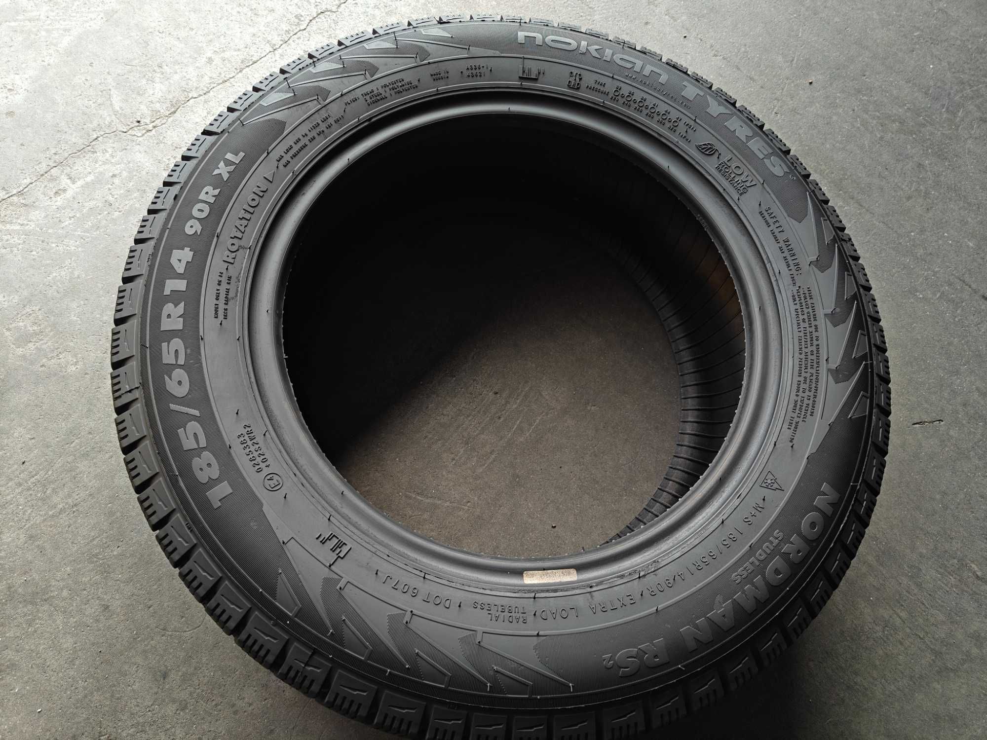 R14 185 65 шини зимові Nokian Nordman RS2 агресивні арктичні