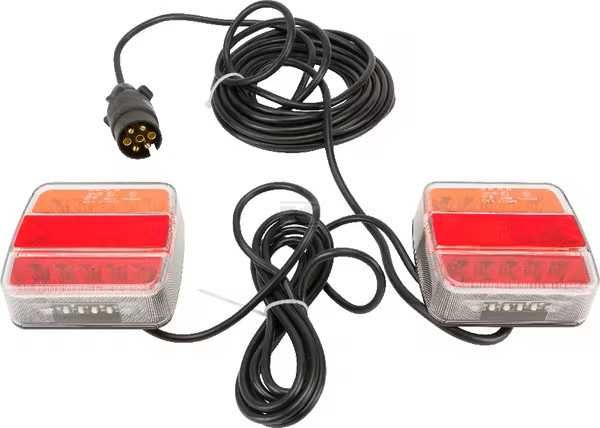 Zestaw lamp LED, tylnych na magnes 7.5m